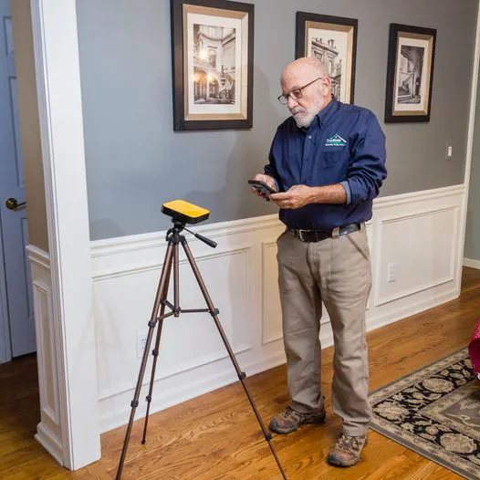 Radon testing equipment